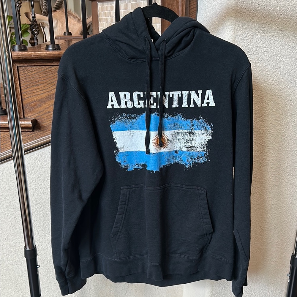Argentina Black Hoodie